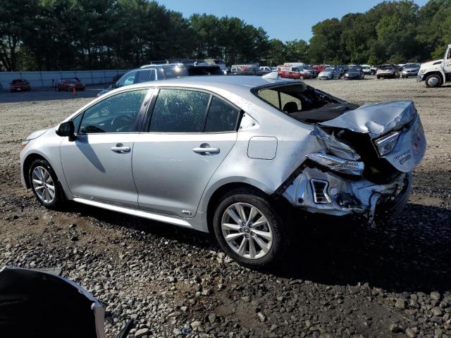 JTDBDMHE5P3007300 - 2023 TOYOTA COROLLA LE Silber Foto 2