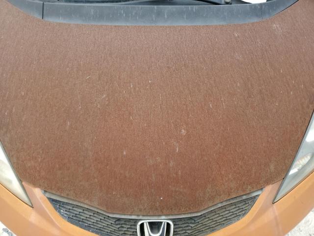 JHMGE8H58BS012305 - 2011 HONDA FIT SPORT ORANGE photo 11