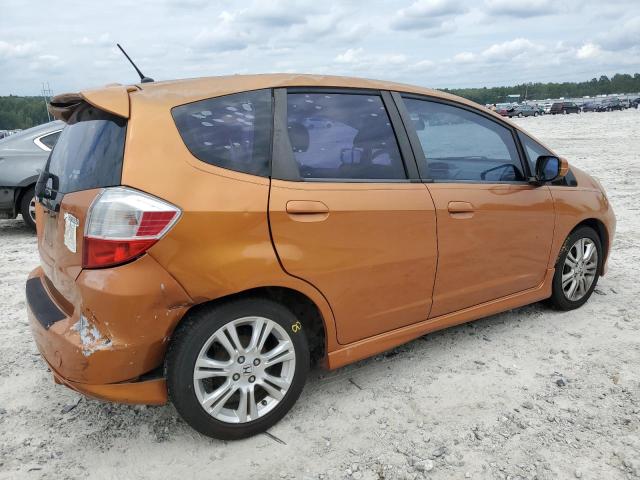 JHMGE8H58BS012305 - 2011 HONDA FIT SPORT ORANGE photo 3