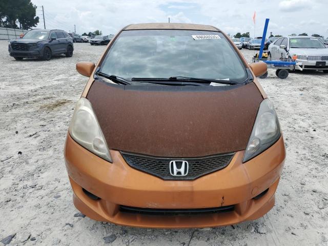 JHMGE8H58BS012305 - 2011 HONDA FIT SPORT ORANGE photo 5