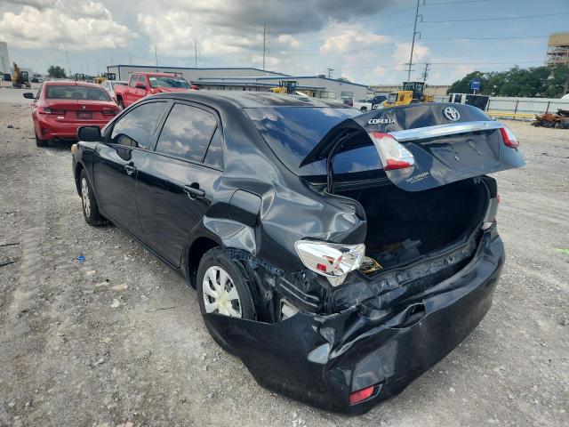 2T1BU4EE7BC536364 - 2011 TOYOTA COROLLA BASE BLACK photo 2