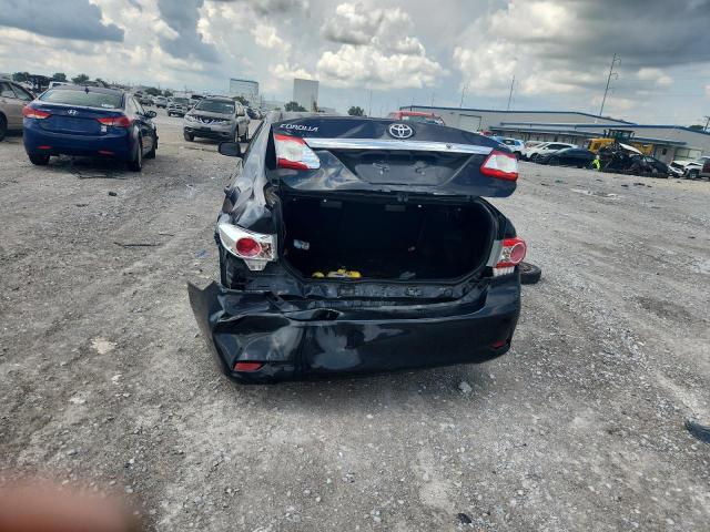 2T1BU4EE7BC536364 - 2011 TOYOTA COROLLA BASE BLACK photo 6