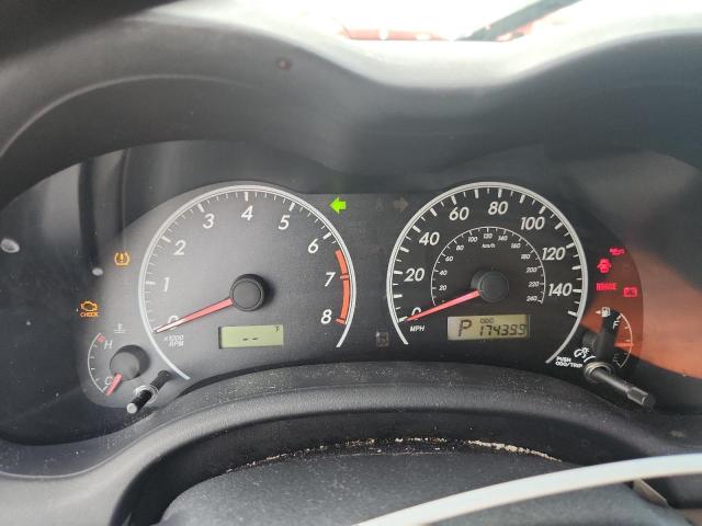 2T1BU4EE7BC536364 - 2011 TOYOTA COROLLA BASE BLACK photo 9