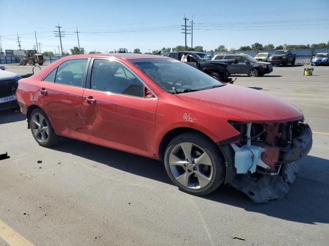 4T1BF1FK6CU619958 - 2012 TOYOTA CAMRY BASE RED photo 4