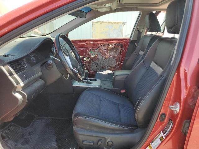 4T1BF1FK6CU619958 - 2012 TOYOTA CAMRY BASE RED photo 7
