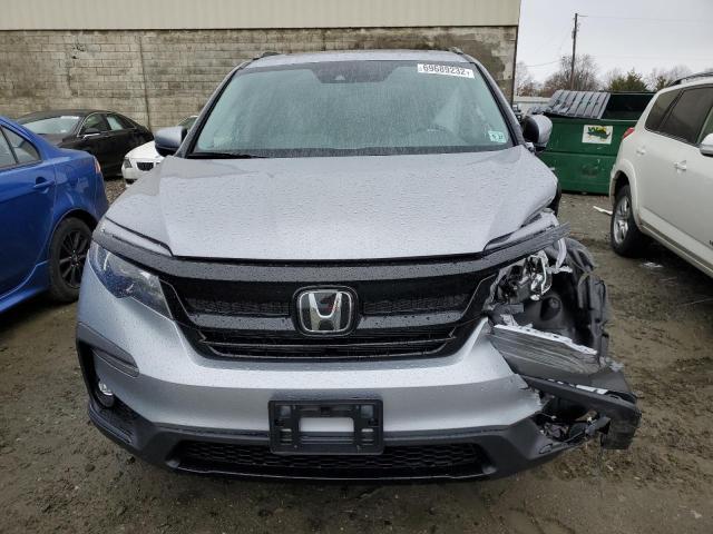 5FNYF6H23NB074290 - 2022 HONDA PILOT SE SILVER photo 5