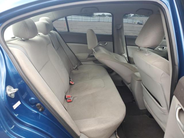 19XFB2F53CE034335 - 2012 HONDA CIVIC LX ლურჯი ფოტო 10