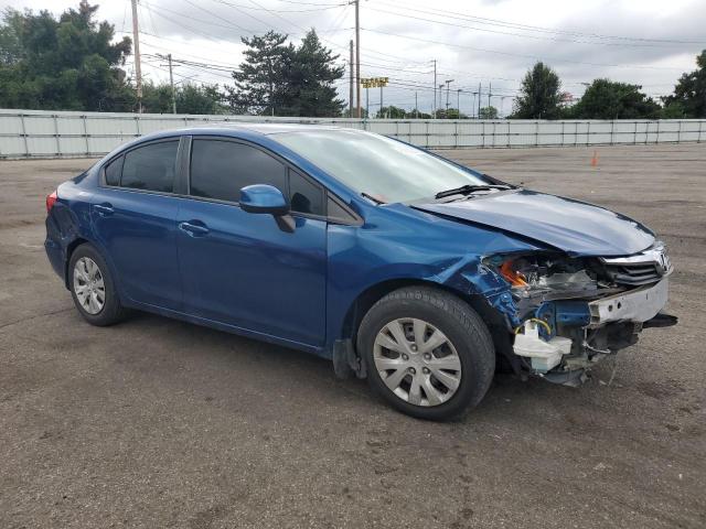 19XFB2F53CE034335 - 2012 HONDA CIVIC LX ლურჯი ფოტო 4