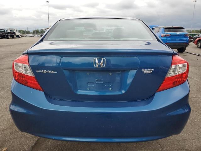 19XFB2F53CE034335 - 2012 HONDA CIVIC LX ლურჯი ფოტო 6