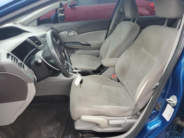 19XFB2F53CE034335 - 2012 HONDA CIVIC LX ლურჯი ფოტო 7