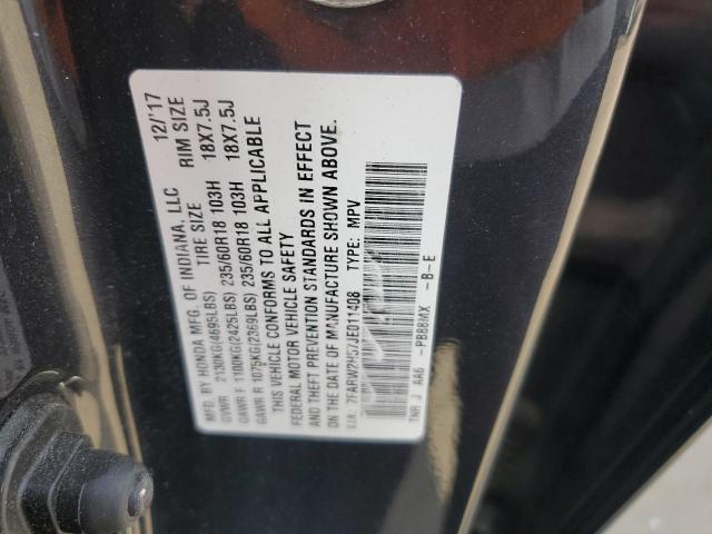 7FARW2H57JE011408 - 2018 HONDA CR-V EX CHARCOAL photo 13