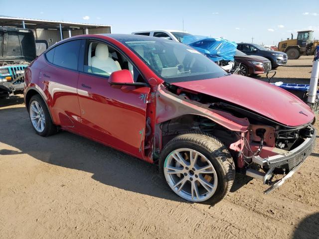 5YJYGDEE7MF249686 - 2021 TESLA MODEL Y RED photo 4