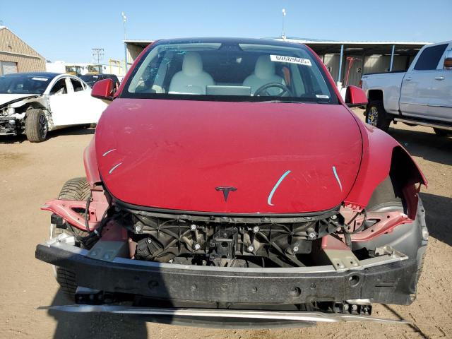5YJYGDEE7MF249686 - 2021 TESLA MODEL Y RED photo 5