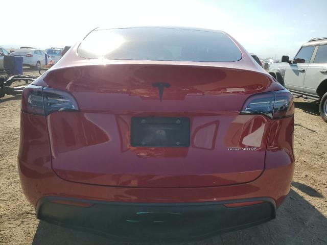 5YJYGDEE7MF249686 - 2021 TESLA MODEL Y RED photo 6