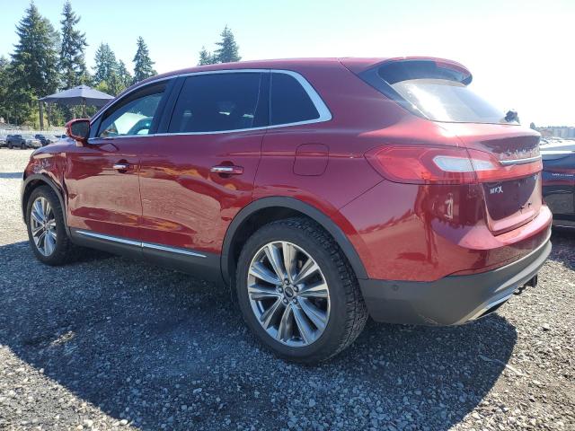 2LMPJ8LP5GBL76429 - 2016 LINCOLN MKX RESERVE Qırmızı foto 2