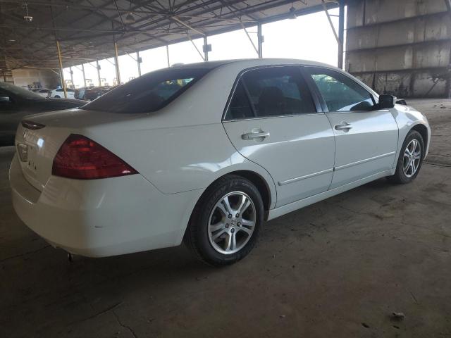 1HGCM56837A161489 - 2007 HONDA ACCORD EX WHITE photo 3