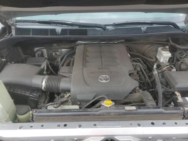 5TFRM5F10EX070914 - 2014 TOYOTA TUNDRA DOUBLE CAB SR/SR5 SILVER photo 11