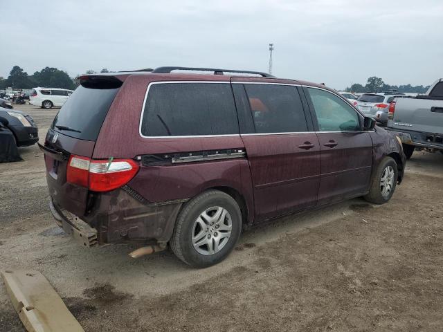 5FNRL38677B457411 - 2007 HONDA ODYSSEY EXL MAROON photo 3