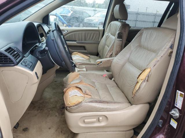 5FNRL38677B457411 - 2007 HONDA ODYSSEY EXL MAROON photo 7