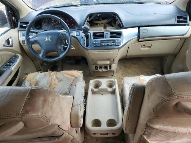 5FNRL38677B457411 - 2007 HONDA ODYSSEY EXL MAROON photo 8