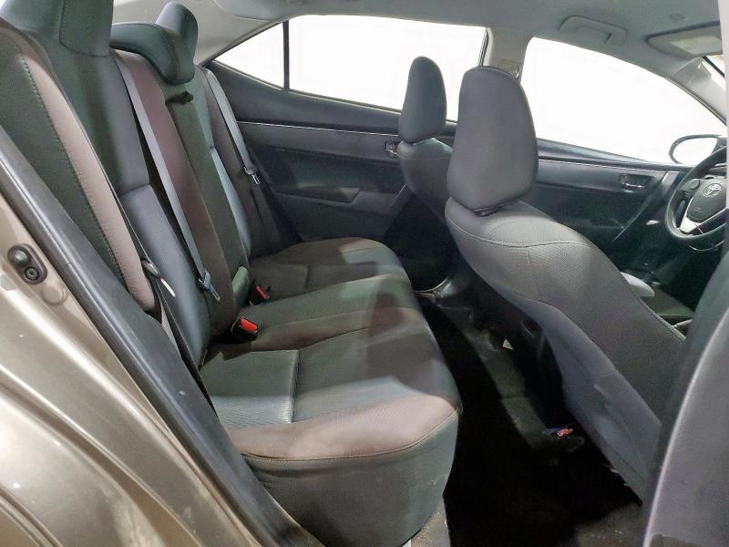 5YFBURHE5KP941406 - 2019 TOYOTA COROLLA L GRAY photo 10