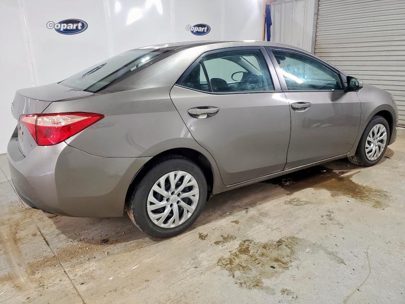 5YFBURHE5KP941406 - 2019 TOYOTA COROLLA L GRAY photo 3
