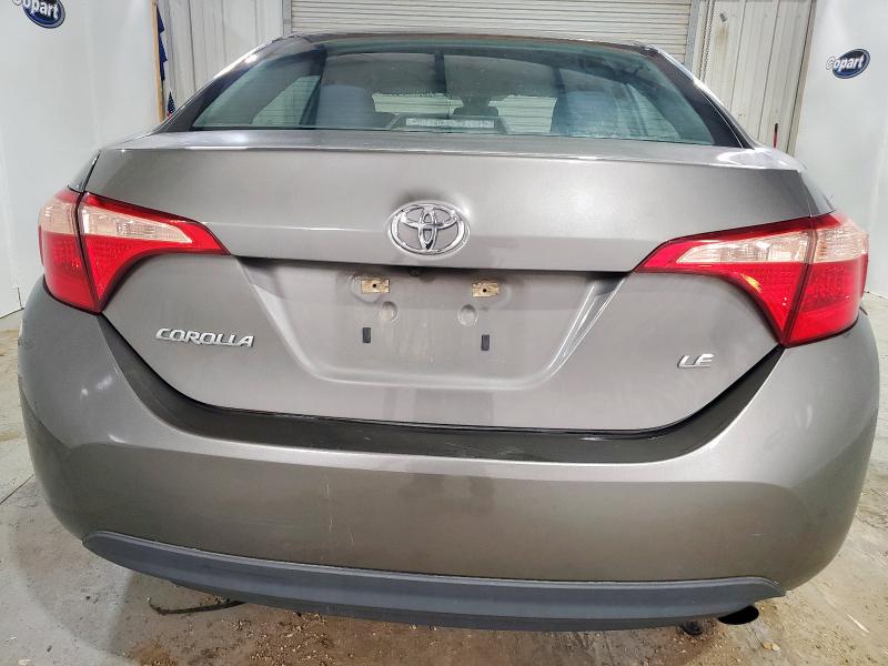 5YFBURHE5KP941406 - 2019 TOYOTA COROLLA L GRAY photo 6
