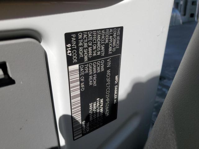WD3PE7CD2HP526425 - 2017 MERCEDES-BENZ SPRINTER 2500 白色 照片 14