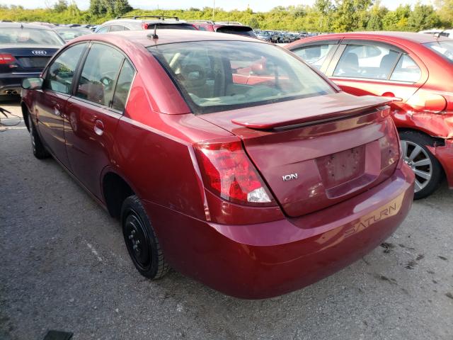 1G8AJ55F16Z106449 - 2006 SATURN ION LEVEL 2 RED photo 3