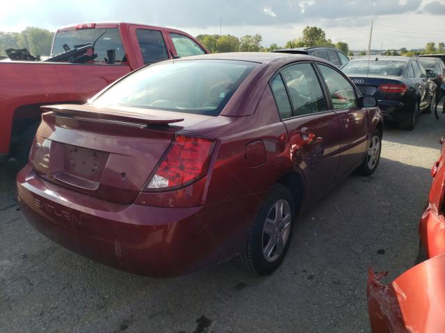 1G8AJ55F16Z106449 - 2006 SATURN ION LEVEL 2 RED photo 4