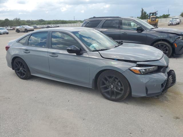 2HGFE2F58SH584755 - 2025 HONDA CIVIC SPORT GRAY photo 4
