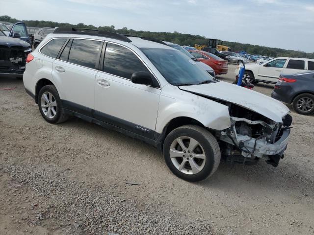 4S4BRCAC3E3287859 - 2014 SUBARU OUTBACK 2.5I WHITE photo 4