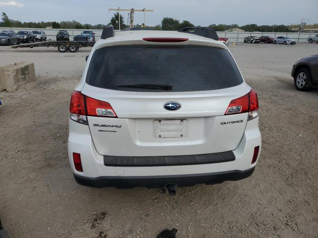 4S4BRCAC3E3287859 - 2014 SUBARU OUTBACK 2.5I WHITE photo 6