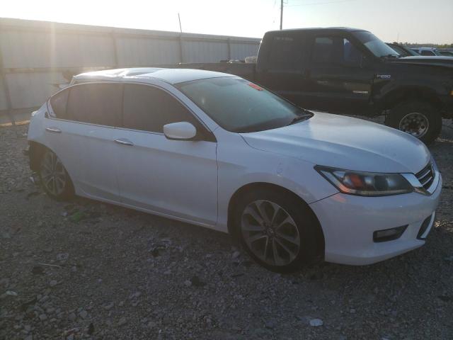 1HGCR2F5XEA253251 - 2014 HONDA ACCORD SPORT WHITE photo 4