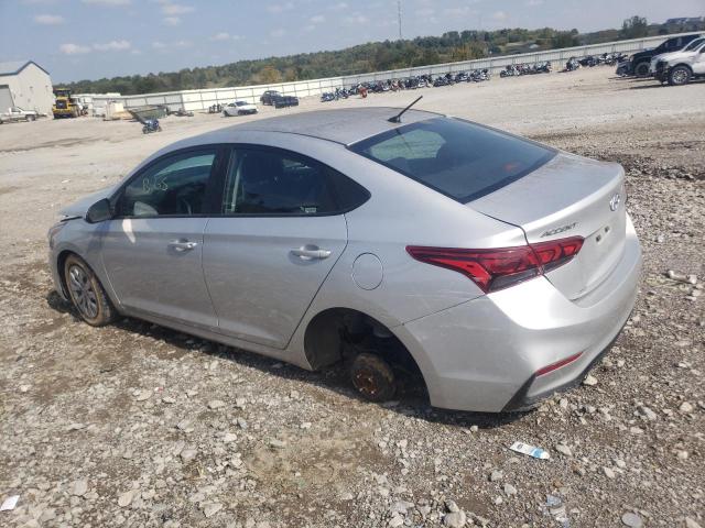 3KPC24A65ME144321 - 2021 HYUNDAI ACCENT SE SILVER photo 2