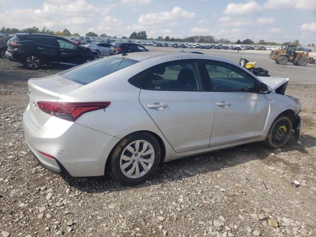 3KPC24A65ME144321 - 2021 HYUNDAI ACCENT SE SILVER photo 3