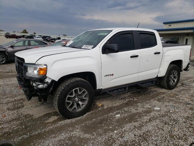 1GTG6FEN7N1101395 - 2022 GMC CANYON AT4 WHITE photo 1