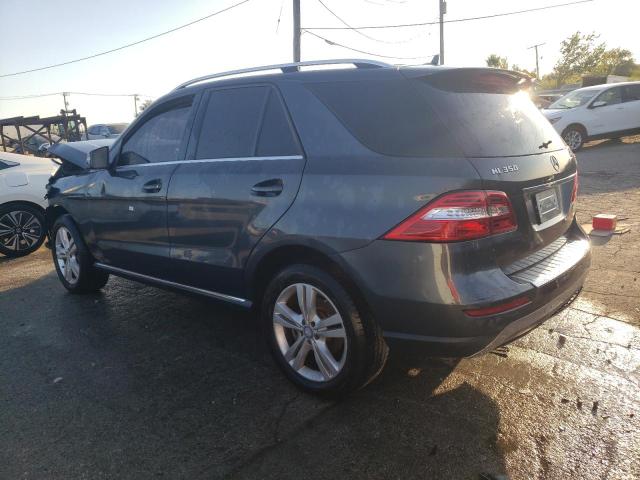 4JGDA5HB4EA355638 - 2014 MERCEDES-BENZ ML 350 4MATIC GRAY photo 2