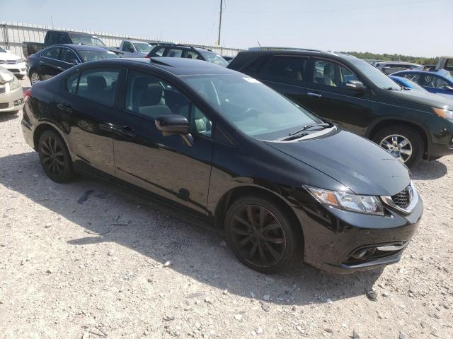 19XFB2F93FE225244 - 2015 HONDA CIVIC EXL შავი ფოტო 4