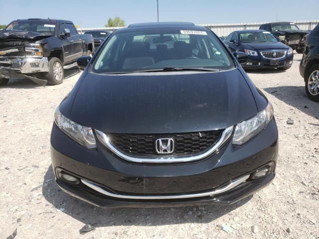 19XFB2F93FE225244 - 2015 HONDA CIVIC EXL BLACK photo 5