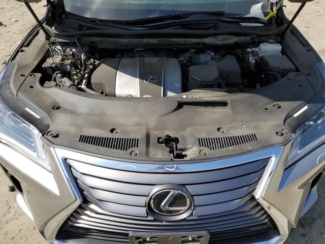 JTJDZKCA8J2000192 - 2018 LEXUS RX 350 L SILVER photo 11