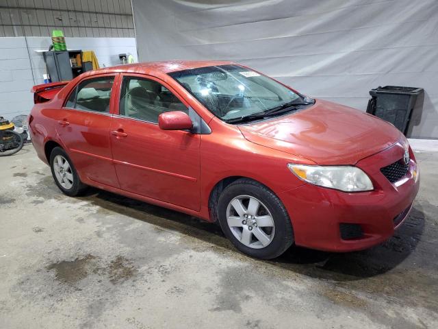 JTDBL40E399040553 - 2009 TOYOTA COROLLA BASE RED photo 4