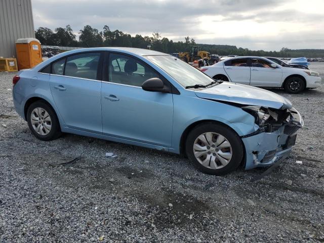 1G1PC5SH9C7228623 - 2012 CHEVROLET CRUZE LS Turkusowy zdjęcie 4