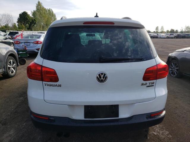 WVGJV7AX1FW551761 - 2015 VOLKSWAGEN TIGUAN S WHITE photo 6