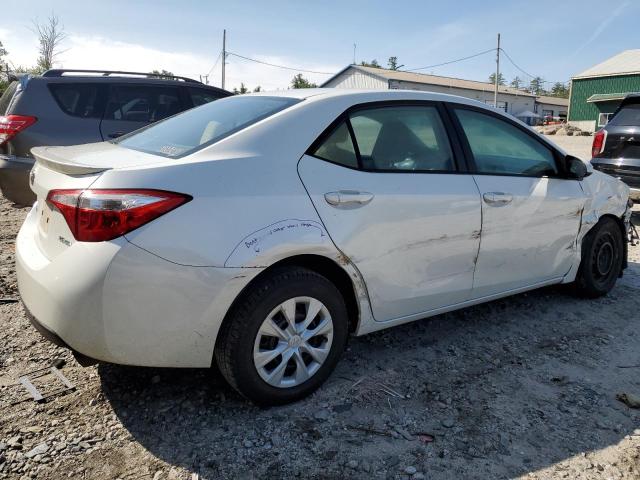 5YFBPRHE4GP563934 - 2016 TOYOTA COROLLA ECO WHITE photo 3