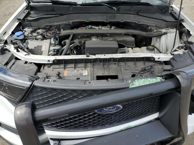1FM5K8AB4PGB58966 - 2023 FORD EXPLORER POLICE INTERCEPTOR Weiß Foto 11