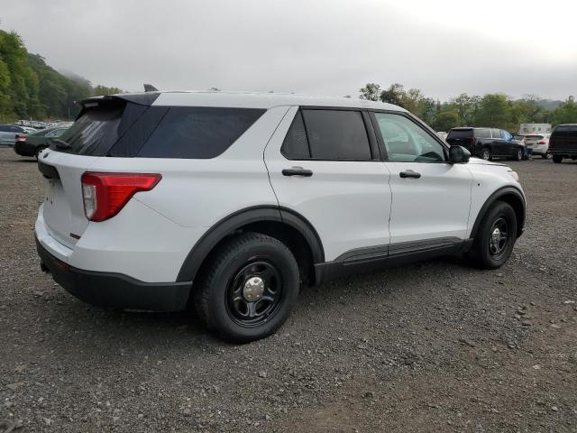 1FM5K8AB4PGB58966 - 2023 FORD EXPLORER POLICE INTERCEPTOR Weiß Foto 3