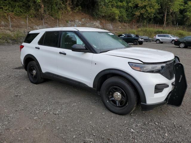1FM5K8AB4PGB58966 - 2023 FORD EXPLORER POLICE INTERCEPTOR Weiß Foto 4