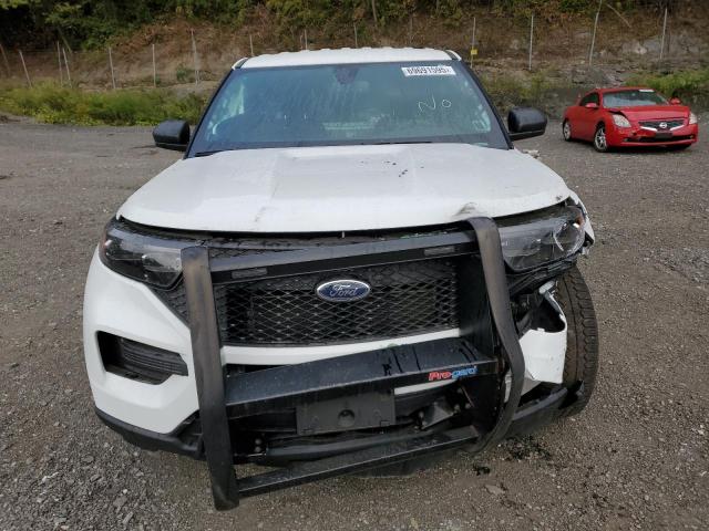 1FM5K8AB4PGB58966 - 2023 FORD EXPLORER POLICE INTERCEPTOR Weiß Foto 5