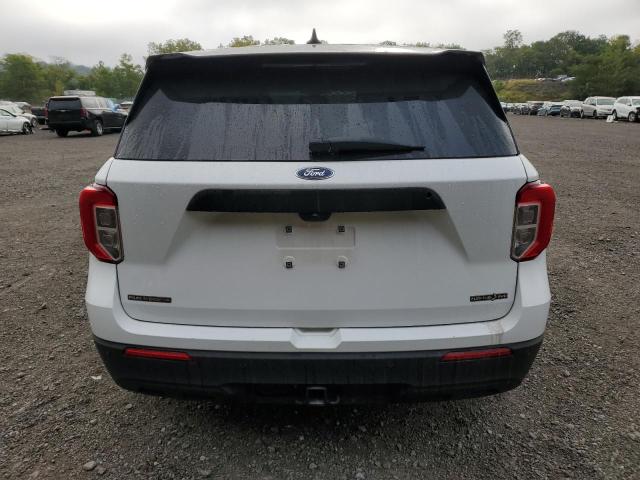 1FM5K8AB4PGB58966 - 2023 FORD EXPLORER POLICE INTERCEPTOR Weiß Foto 6